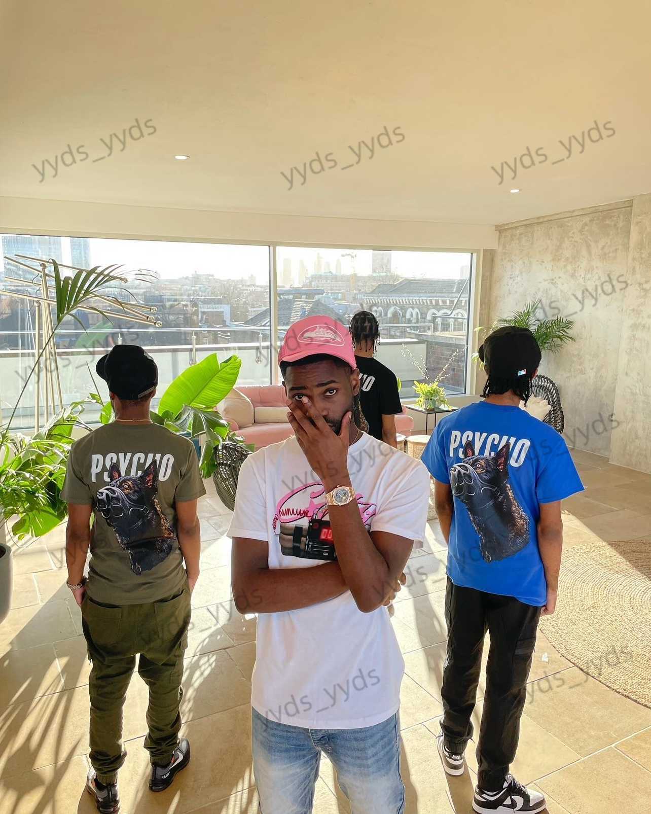 Men's T-Shirts Corteiz Brand Short Sleeved Pink And Fried Drill Style T230421, Powder
Men's T-Shirts Corteiz Brand Short Sleeved Pink And Fried Drill Style T230421, Powder