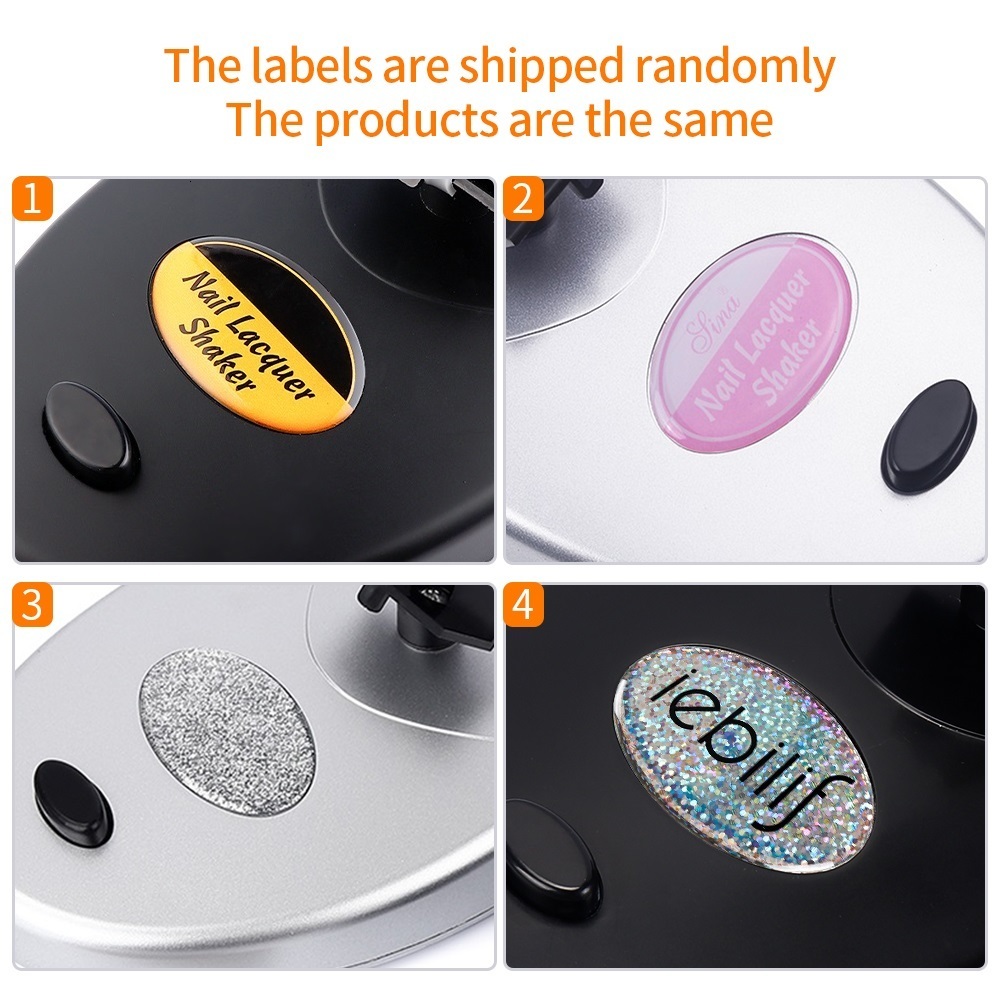 Nail Practice Display Electric Polish Shaker Machine Gel Bottle Shaking Device Portable Varnish 230421