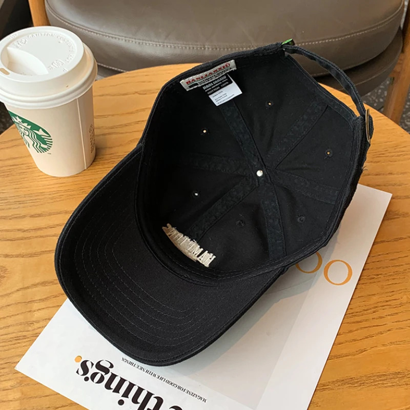 Ball Caps Letter Embroidery Women Baseball Hat Solid Color Fashion Casual Peaked Cap Cotton Hats Sun Visors Girl Bonnet Casquette 231120