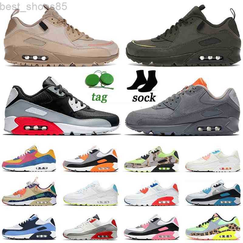 Cushion 90s Women Mens Running Shoes Essential Triple Black Surplus Desert Camo Laser Blue Outdoors Tennis Lahar Escape Infrared Trainers, D14 grey white 36-45
Cushion 90s Women Mens Running Shoes Essential Triple Black Surplus Desert Camo Laser Blue Outdoors Tennis Lahar Escape Infrared Trainers, D14 grey white 36-45