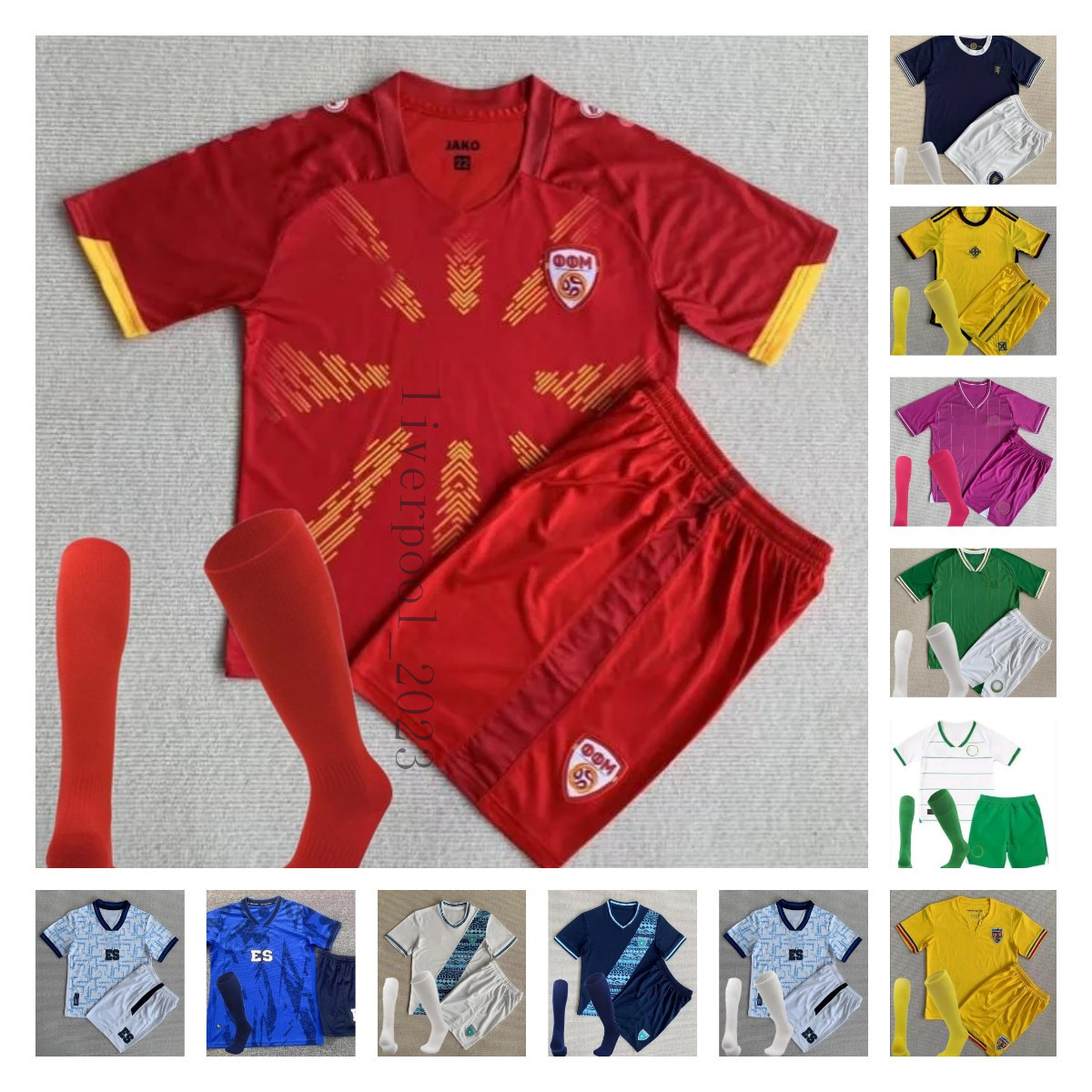 23 24 Northern Ireland soccer Jerseys Guatemala Romania 2023 El Salvador Northern Macedonia Scotland 150th Anniversary edition goalkeeper Men kids football Shirt
23 24 Northern Ireland soccer Jerseys Guatemala Romania 2023 El Salvador Northern Macedonia Scotland 150th Anniversary edition goalkeeper Men kids football Shirt