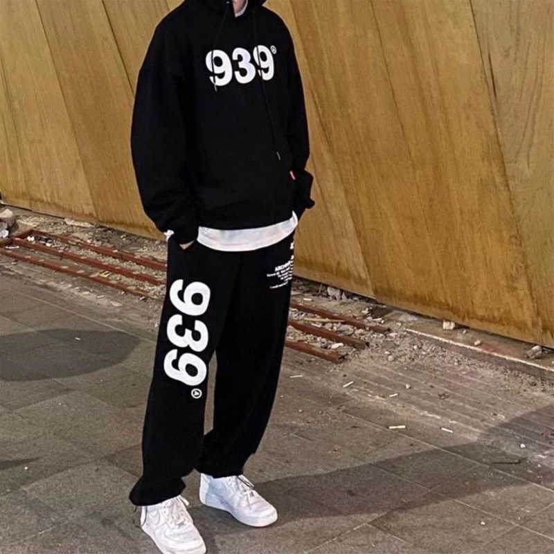 Men's Pants Korean Fashion Jogger Pants Women Spring Summer Jazz Hip Hop Oversize Sweatpants Kpop Dancing Y2K Clothes 939 Print Sports Pants J230
