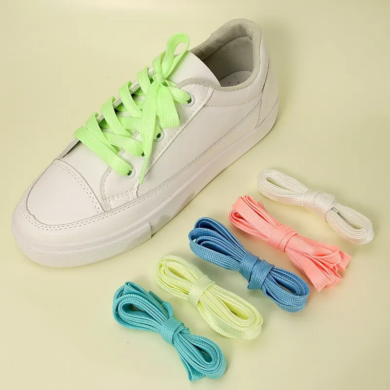 Shoe Parts Accessories Fluorescent shoes solid color double layer flat luminous suitable for casual canvas 231121