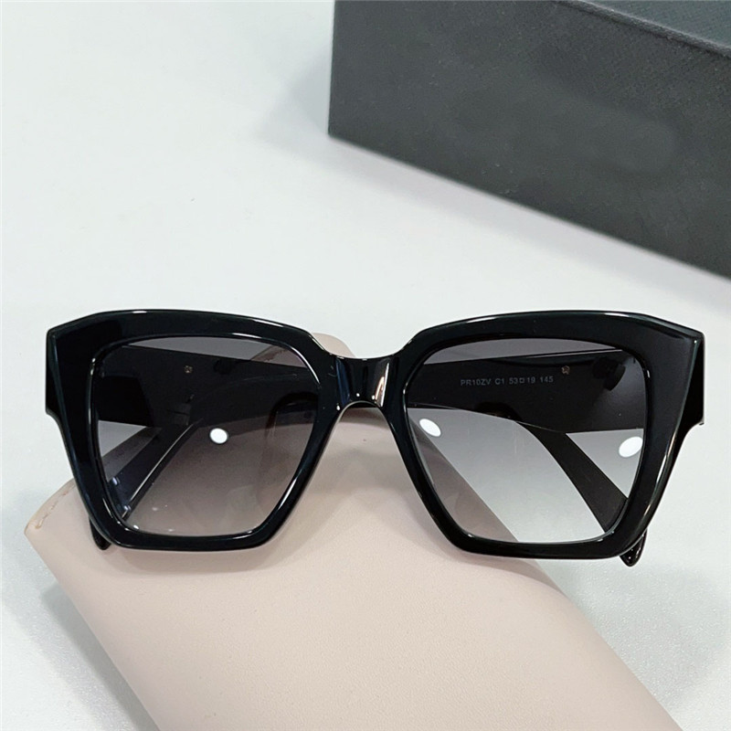 New fashion design cat eye sunglasses 10ZV classic acetate plank frame simple and popular style versatile outdoor UV400 protection glasses
