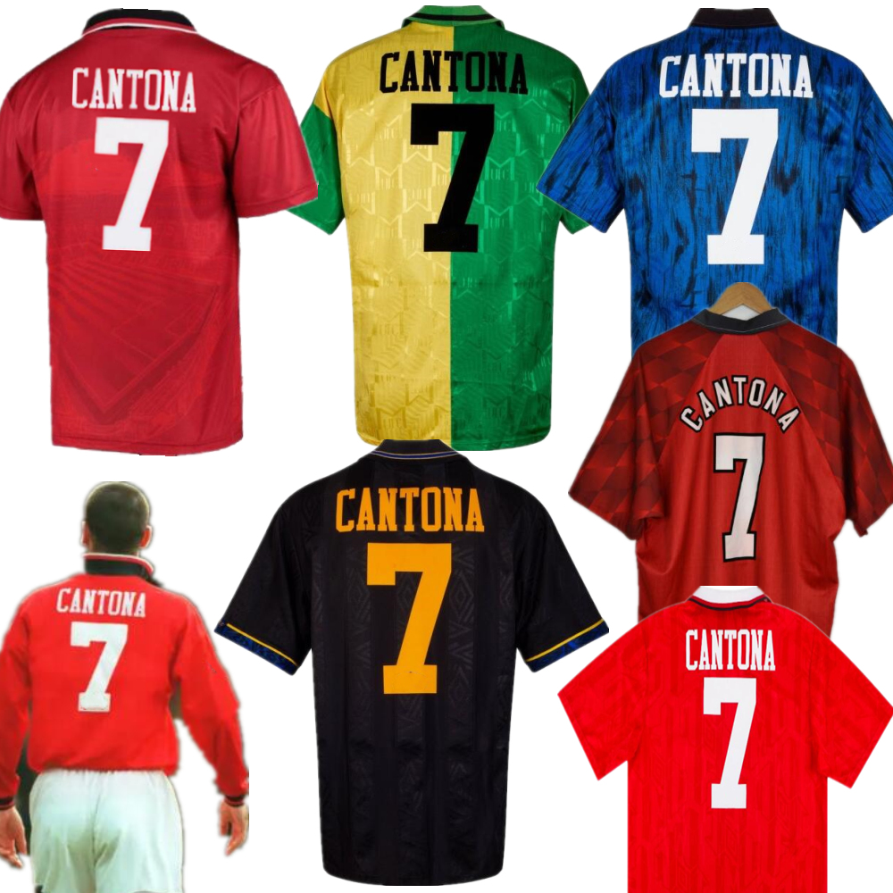 CANTONA Retro Soccer Jerseys 90-96 BECKHAM GIGGS Manchester vintage jersey 1998-99 SCHOLES classic Football Kit Man Shirt, 92-93 away
CANTONA Retro Soccer Jerseys 90-96 BECKHAM GIGGS Manchester vintage jersey 1998-99 SCHOLES classic Football Kit Man Shirt, 92-93 away