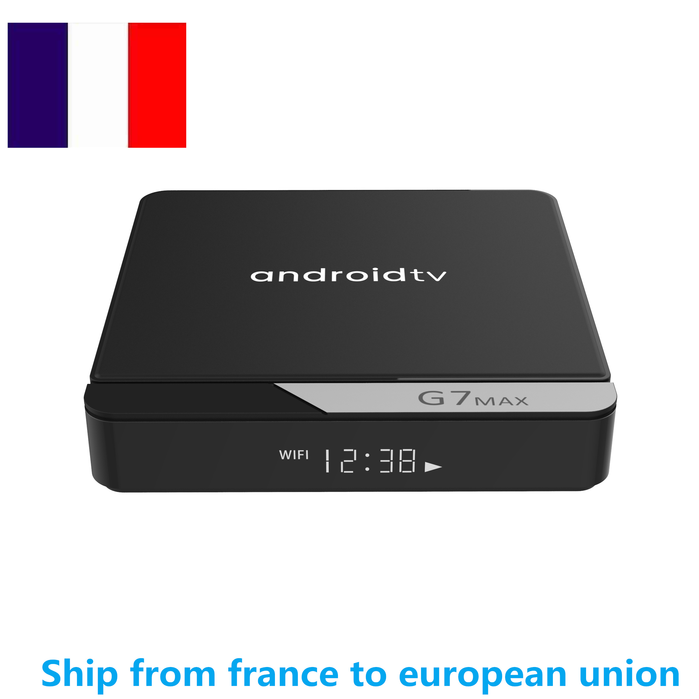 Ship From france G7 MAX ANDROID 11 OS TV BOX AMLOGIC S905Y4 quad core 4gb ram 32gb 64gb rom dual wifi BT VOICE REMOTE