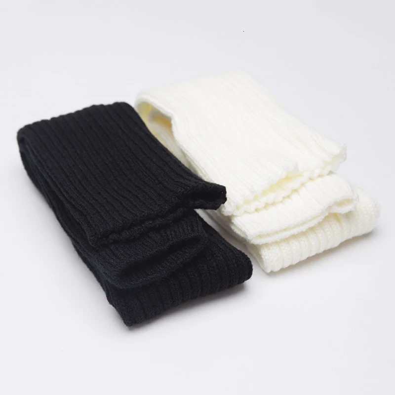 Socks Hosiery 70cm Japanese Lolita Sweet Girl Warmers Knitted Foot Cover Leg Warm Women Slim Long Winter Sock Cosplay Heap 231120