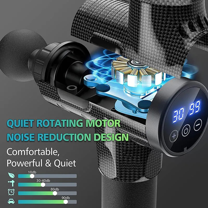 Full Body Massager Deep Tissue Massage Gun Portable Muscle Massager Massage Pistool For Back Neck Body Muscle Pain Relieve 231121