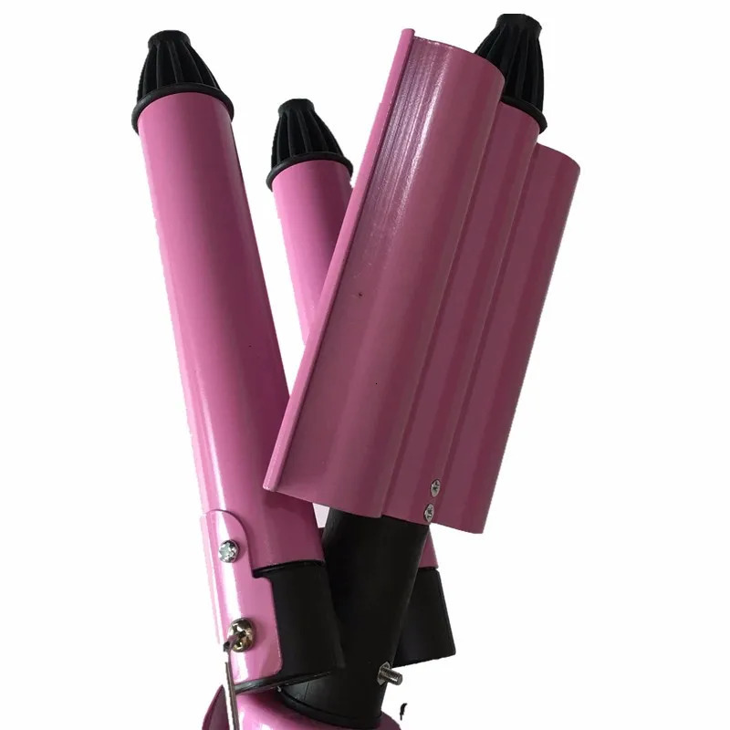 Curling Irons Professional Curling Iron Ceramic Triple Barrel Hair Styler Hair Waver Styling Tools 110-220V Hair Curler Electric Curling 231120