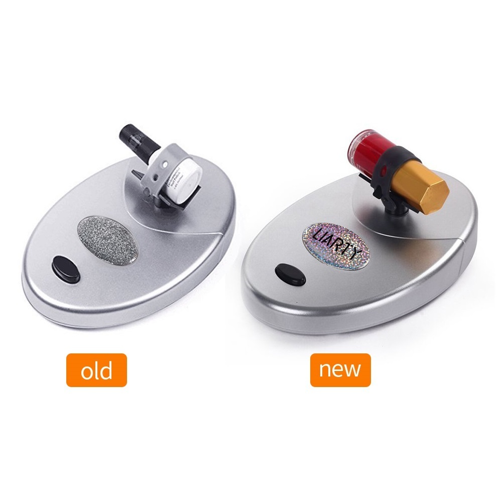 Nail Practice Display Electric Polish Shaker Machine Gel Bottle Shaking Device Portable Varnish 230421