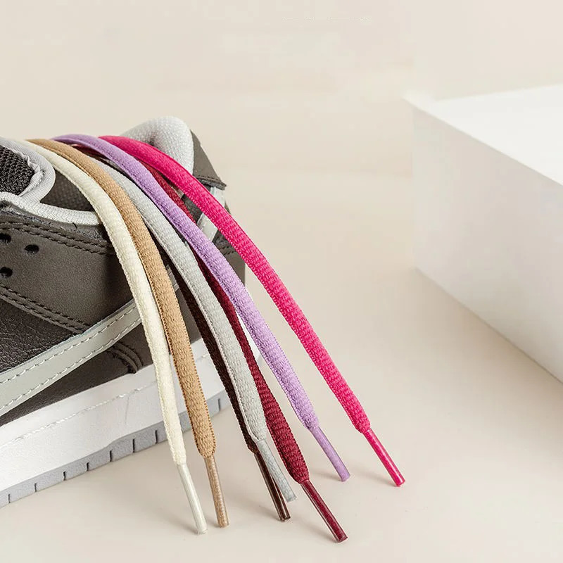 Shoe Parts Accessories 1 pair of oval shaped sports shoes with lace semi circular classic round adult unisex casual boots 231121