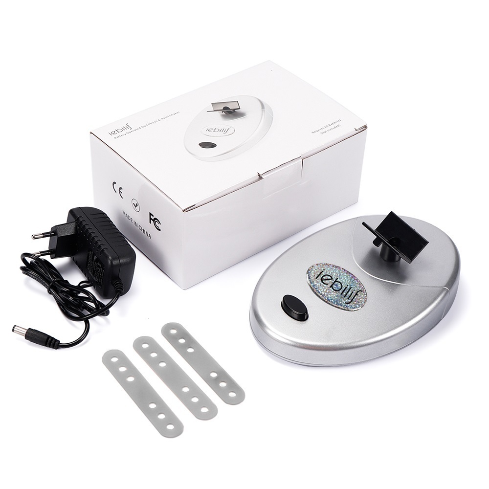 Nail Practice Display Electric Polish Shaker Machine Gel Bottle Shaking Device Portable Varnish 230421