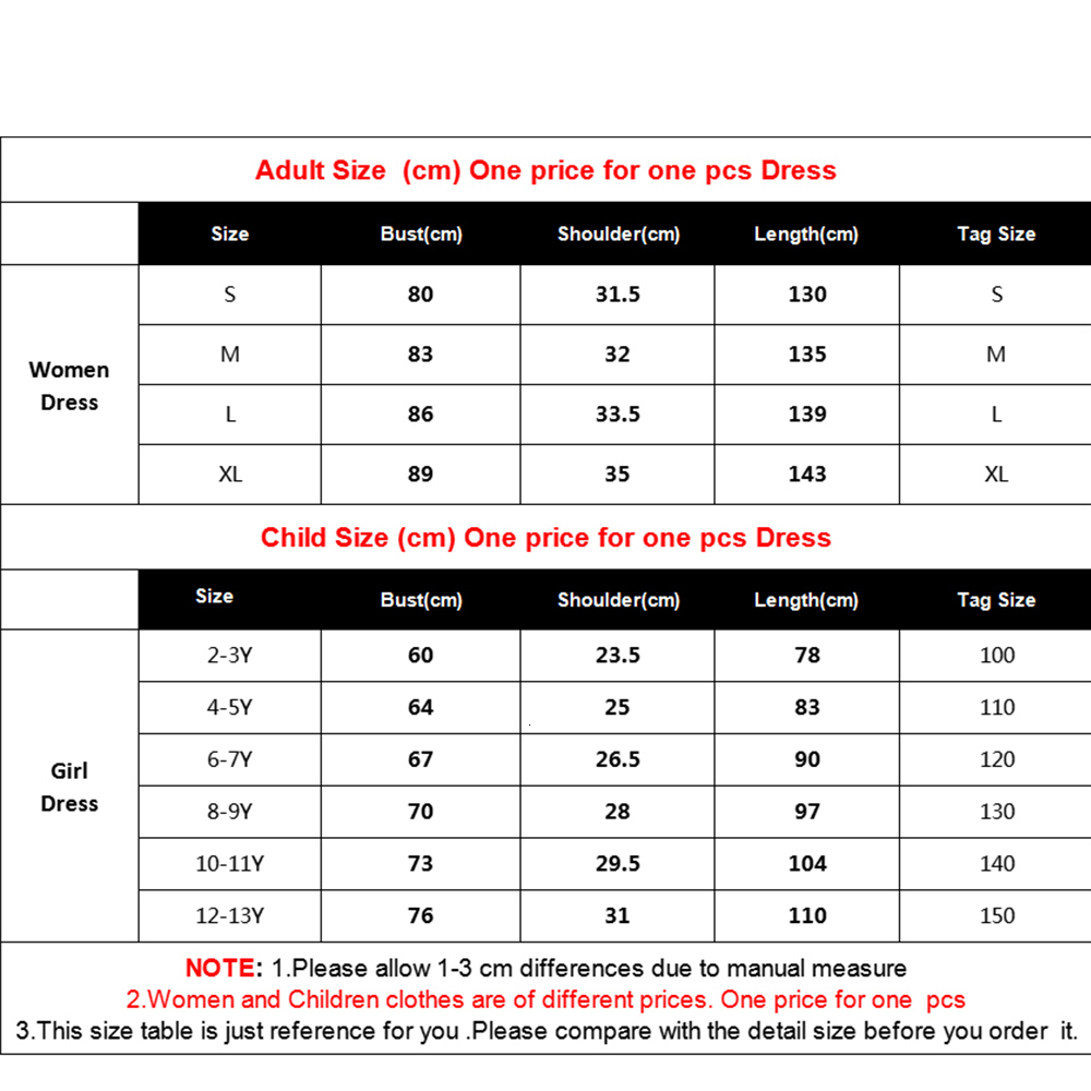 Family Matching Outfits Mom and Daughter Dress Casual Long Skirt for Mommy and Me Clothes Mother and Daughter Family Look Summer Matching Family Outfi