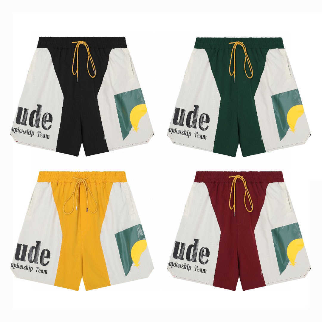 Designer Clothing short casual rhude Summer New High Street Basketball Shorts Capris Loose Fit Casual men women Joggers Sportswear Beach fitness outdoor 23ss, Yellow
Designer Clothing short casual rhude Summer New High Street Basketball Shorts Capris Loose Fit Casual men women Joggers Sportswear Beach fitness outdoor 23ss, Yellow