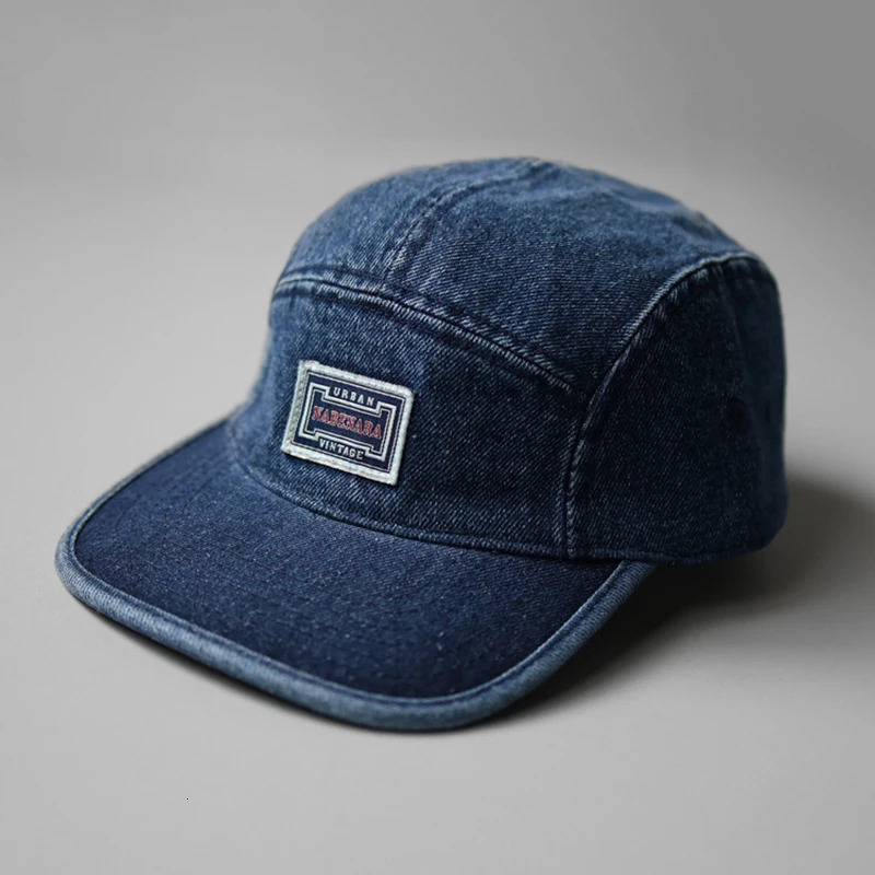 Ball Caps Ins Denim Jeans 5 Panel Baseball Cap Eindhoven Mens Women Caja Misteriosa Beisbol Black Icon Hip Hop Hats 231120