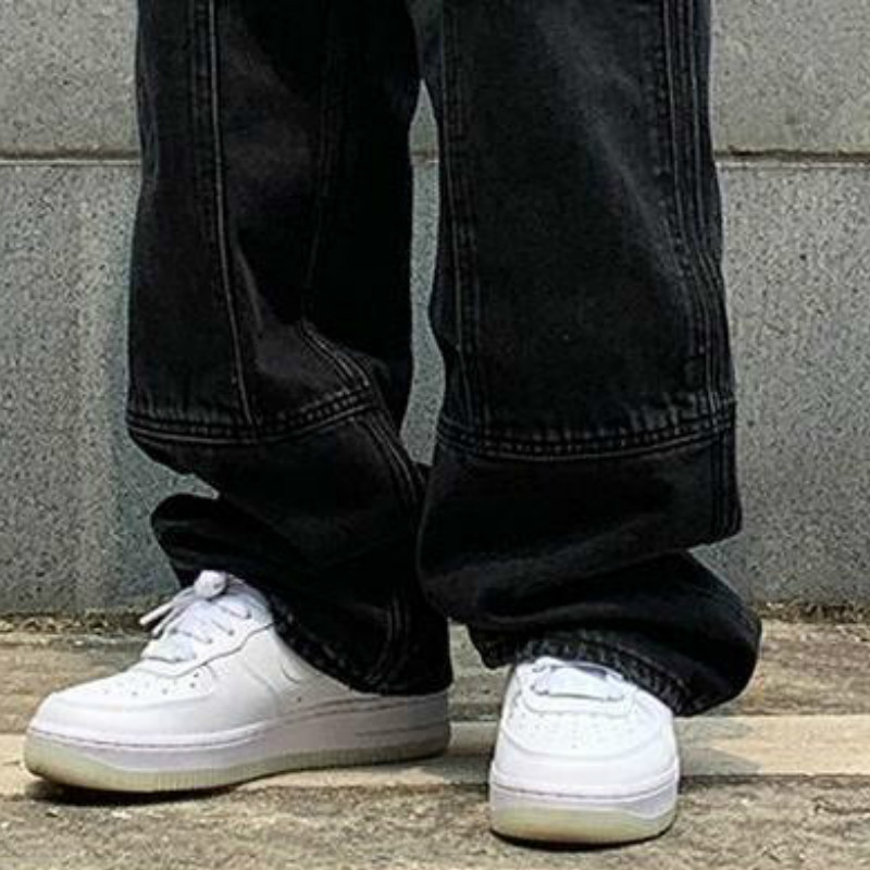 Women's Jeans Retro Jeans Women Harajuku Vintage Black Street BF Style Chic College Teens Streetwear All-match Loose Fashion Femme Trousers 23042