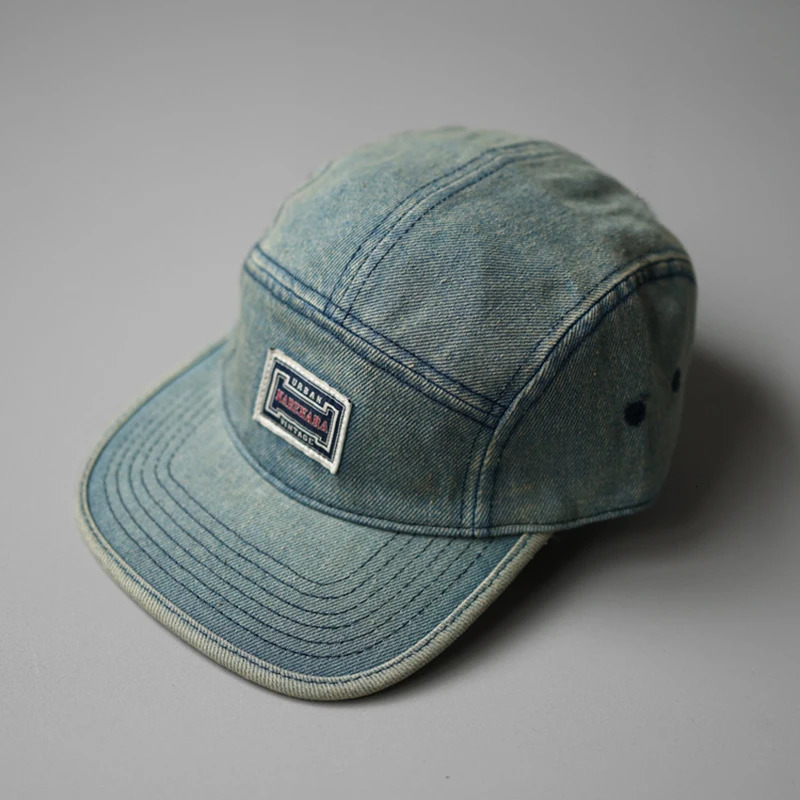 Ball Caps Ins Denim Jeans 5 Panel Baseball Cap Eindhoven Mens Women Caja Misteriosa Beisbol Black Icon Hip Hop Hats 231120