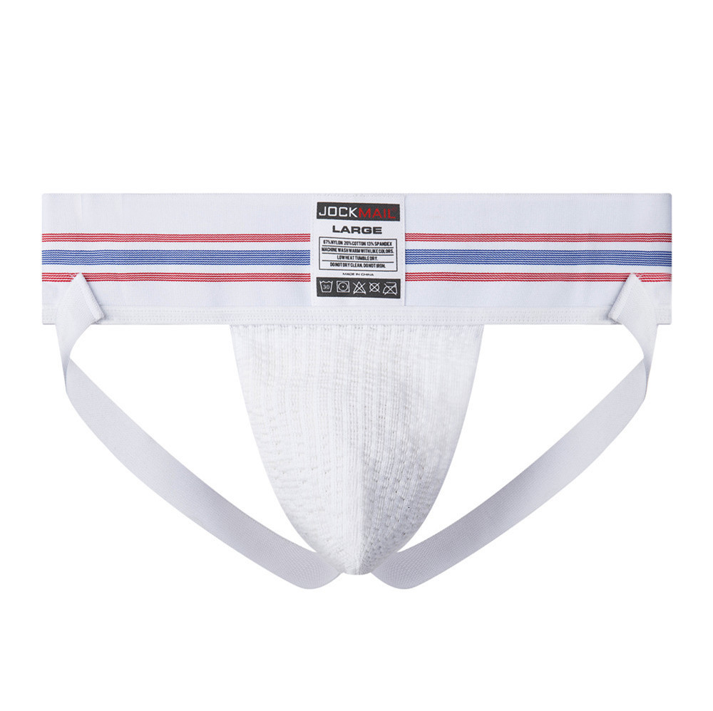 Underpants JOCKMAIL Sexy Men Underwear Briefs Athletic Jock Strap Supporter Jockstrap Naturally Contoured Waistband 7 Colors MXXL SIZE 230420