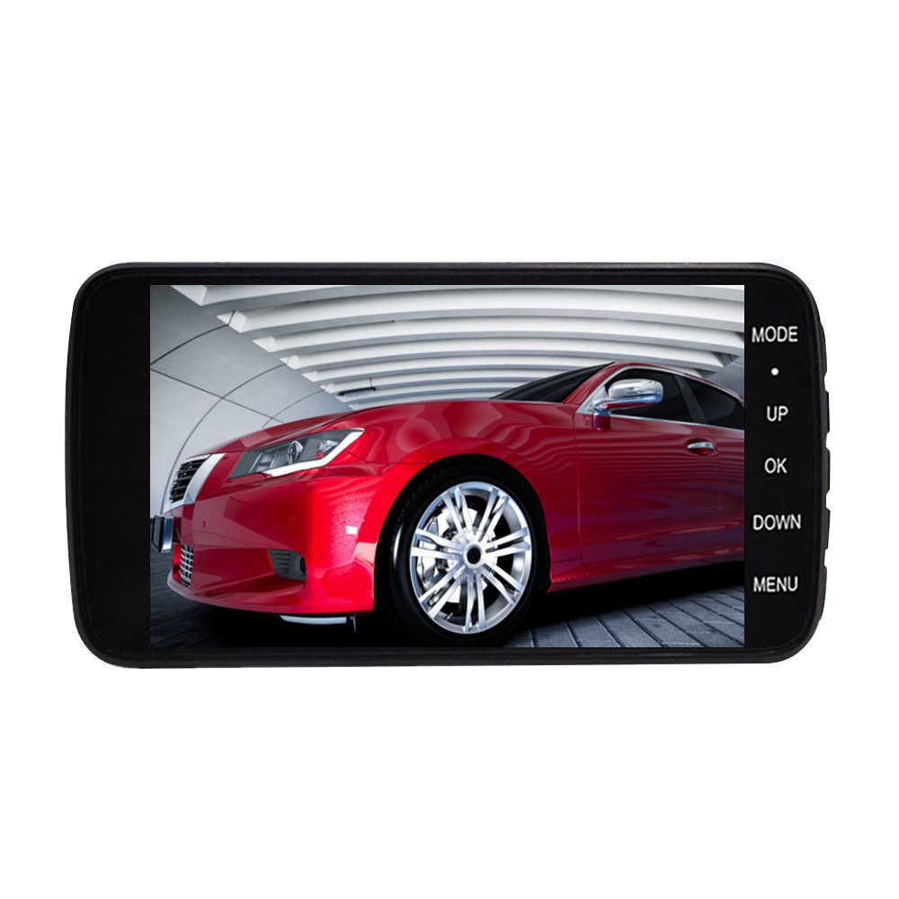 Full Hd 1080P Dash Cam Video Recorder Driving for Front and Rear Car Recording Night Wide Angle Dashcam Video Registrar Car Dvr