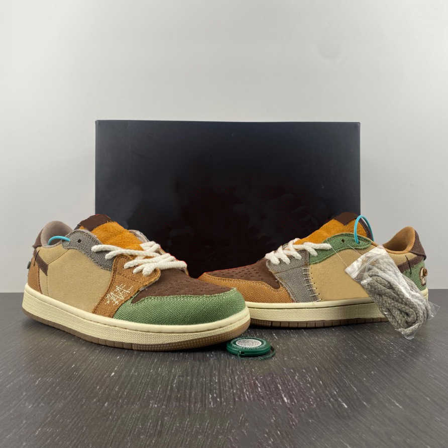 Shoes Mens Zion Williamson Jumpman 1 Low OG Voodoo Flax Muslin Fauna Brown Oil Green Sesame Moon Fossil men women sports sneakers 36-47
Shoes Mens Zion Williamson Jumpman 1 Low OG Voodoo Flax Muslin Fauna Brown Oil Green Sesame Moon Fossil men women sports sneakers 36-47