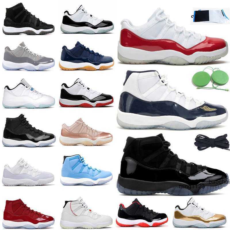 2025 11 cap and gown 11s retro men women basketball shoes metallic silver outdoor win like 82 mens trainer good sneakers