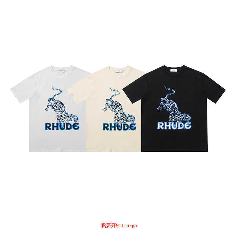 Designer Fashion Clothing Tees TShirts American Trendy Brand Rhude Leopard Print Short Sleeve Niche Casual Loose Vintage High Street T-shirt Men Tops Streetwear, Black
Designer Fashion Clothing Tees TShirts American Trendy Brand Rhude Leopard Print Short Sleeve Niche Casual Loose Vintage High Street T-shirt Men Tops Streetwear, Black