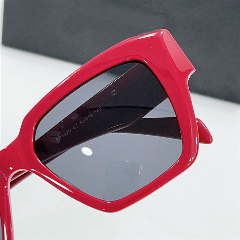 New fashion design cat eye sunglasses 10ZV classic acetate plank frame simple and popular style versatile outdoor UV400 protection glasses