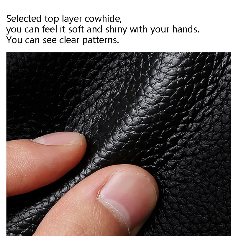 F103 Fashion Wallet Selection Cowhide Cross Flower Holy Sword Personalized Fashion Letter Punk Street Dance Style Lover Gift