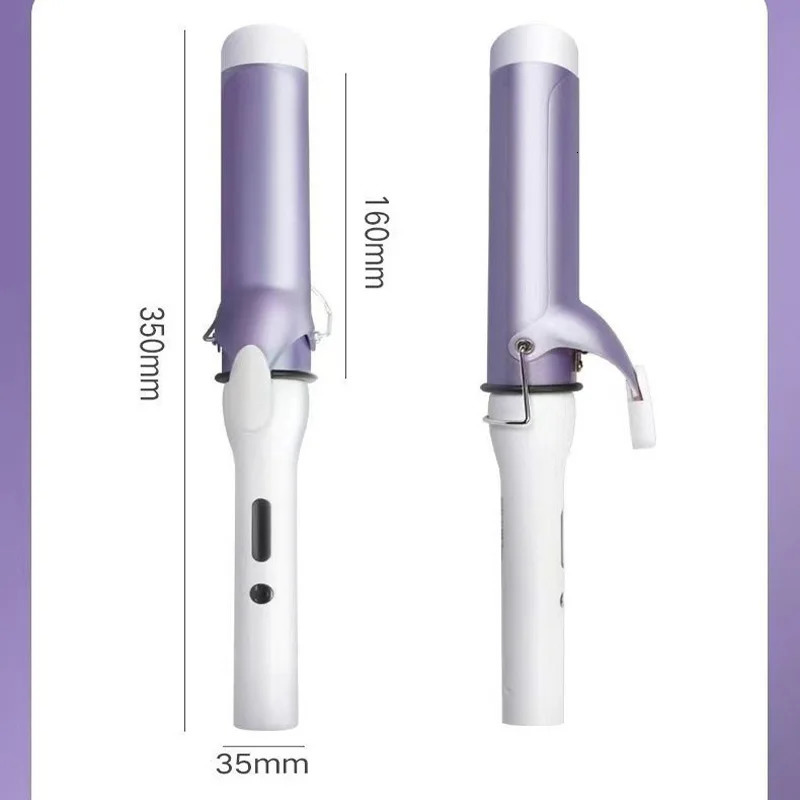 Curling Irons 40mm Curling Barrel 30 Seconds Fast Heating Curling Irons Korean Style Large Wave Curler Negative Ion Free From Hair Damage 231120