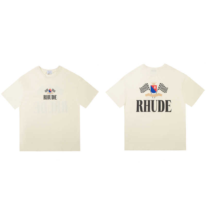 Designer Fashion Clothing Tees TShirts High Quality Trend Brand Rhude New 22ss High Street Loose Printed T-shirt Lovers' Wear Men Women Tops Cotton Streetwear, Apricot
Designer Fashion Clothing Tees TShirts High Quality Trend Brand Rhude New 22ss High Street Loose Printed T-shirt Lovers' Wear Men Women Tops Cotton Streetwear, Apricot