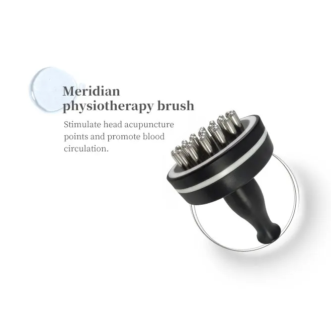 2024 Latest Portable Hair Follicle Detection Scalp Oxygen Jet Deep Penetration Hair Reborn Relaxation Massage Center for Anti-hair Falling