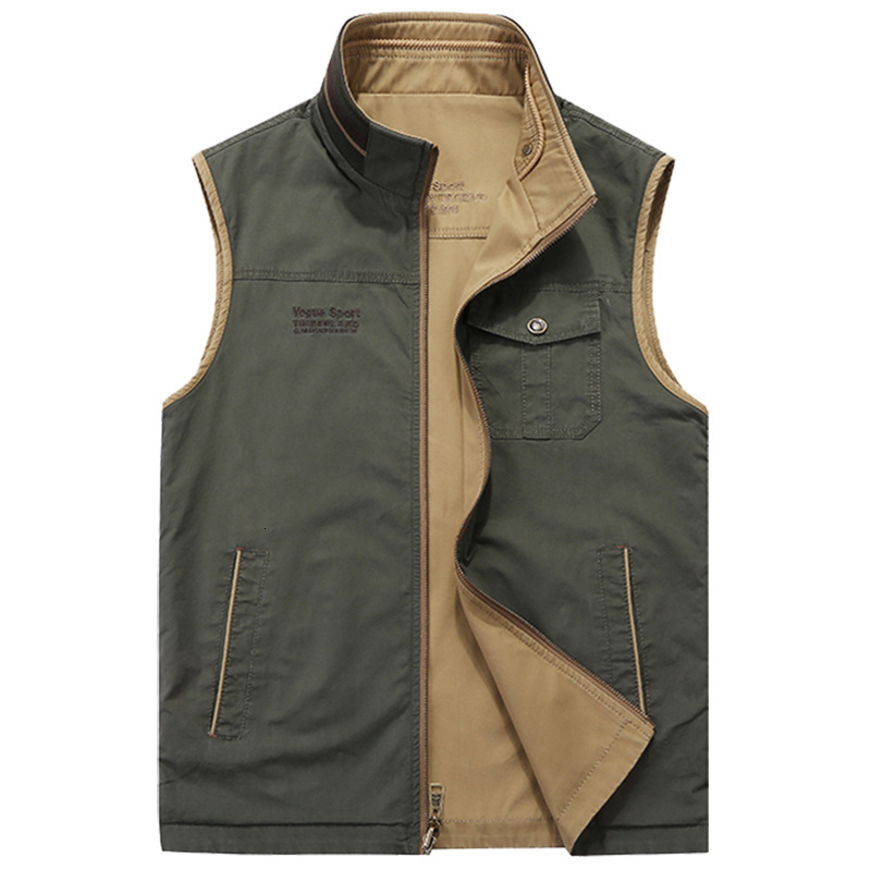 Men's Vests Spring And Autumn Gilet Men Outdoor Sleeveless Vest Casual Clothing Fashion Thermal Business Jackets Man 2023 Style 230420