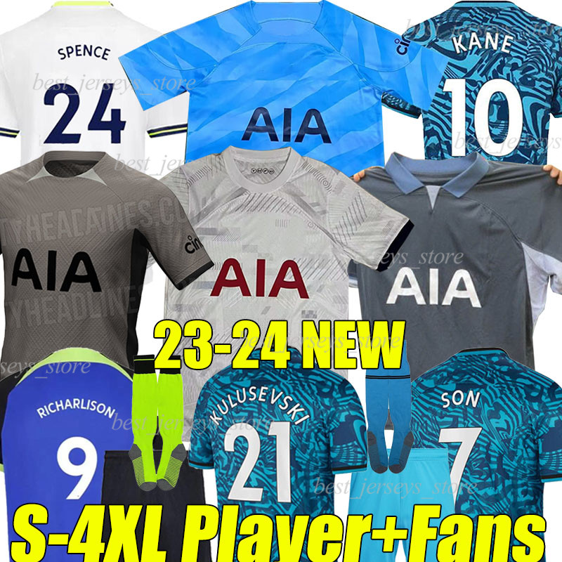 4XL 22/23/24 KANE SON RICHARLISON Soccer Jerseys KULUSEVSKI PERISIC HOJBJERG colorful 2023 2024 Home ROMERO LUCAS BRYAN Football shirt Men kids Kits sock Full sets, 22-23 home kit
4XL 22/23/24 KANE SON RICHARLISON Soccer Jerseys KULUSEVSKI PERISIC HOJBJERG colorful 2023 2024 Home ROMERO LUCAS BRYAN Football shirt Men kids Kits sock Full sets, 22-23 home kit