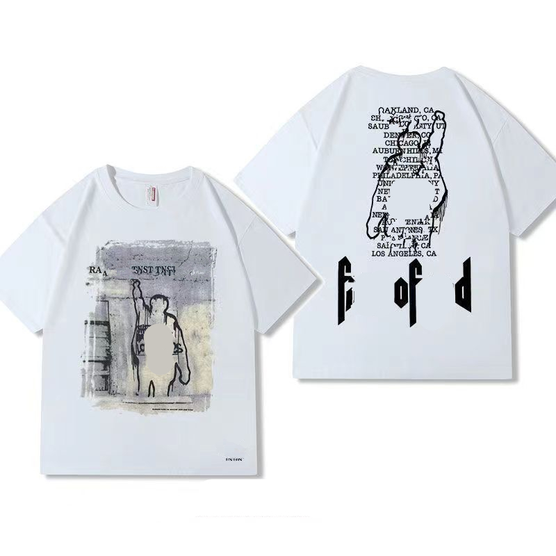 Men T-shirt Unisex Gall Dep Cotton Fashion Designer Casual Fog Style Short Sleeved Manson White Ghost Gun Flower Band Antique Wash Vintage, 7798 kiss
Men T-shirt Unisex Gall Dep Cotton Fashion Designer Casual Fog Style Short Sleeved Manson White Ghost Gun Flower Band Antique Wash Vintage, 7798 kiss