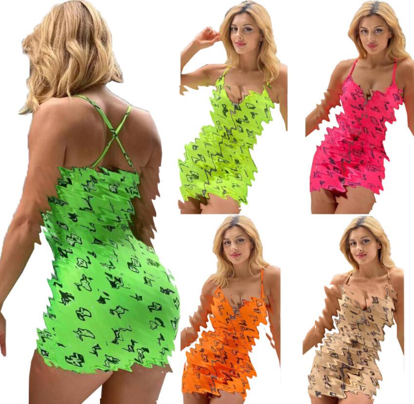 Women' casual dress 2023 summer fashion letter print with zipper sexy dress designer brand women' dress
Women' casual dress 2023 summer fashion letter print with zipper sexy dress designer brand women' dress