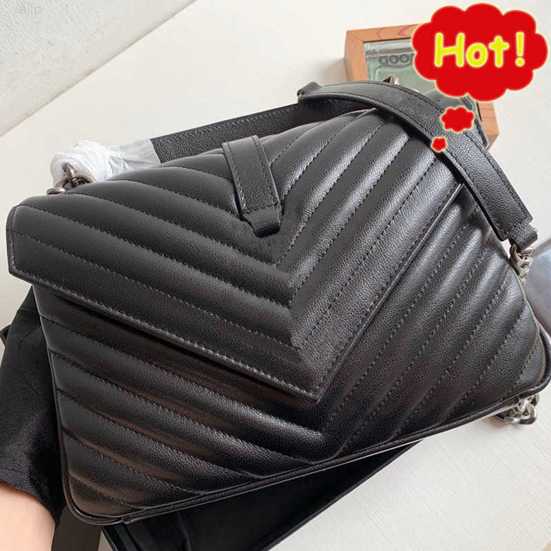 Luxury handbags designer College bag women high quality classic medium in quilted soft leather crossbody messenger tote purse lambskin chain, Gold hardware
Luxury handbags designer College bag women high quality classic medium in quilted soft leather crossbody messenger tote purse lambskin chain, Gold hardware