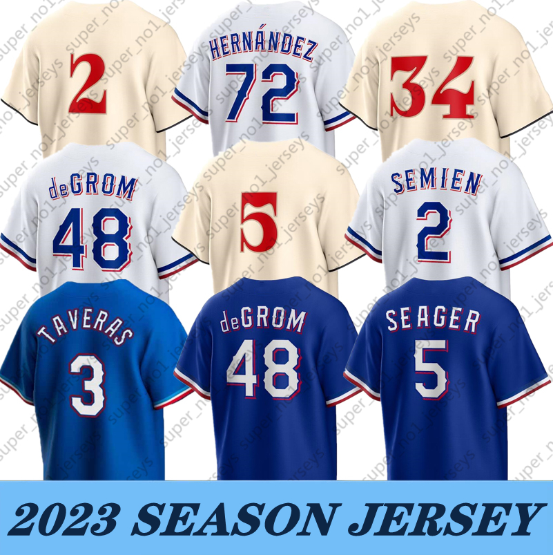 Rangers 48 Jacob deGrom baseball Jersey Texas Corey Seager Marcus Semien Jon Gray Martin Perez jerseys Jonah Heim Nathaniel Lowe Brad Miller Adolis Garcia, Man custom jersey (yqb)
Rangers 48 Jacob deGrom baseball Jersey Texas Corey Seager Marcus Semien Jon Gray Martin Perez jerseys Jonah Heim Nathaniel Lowe Brad Miller Adolis Garcia, Man custom jersey (yqb)