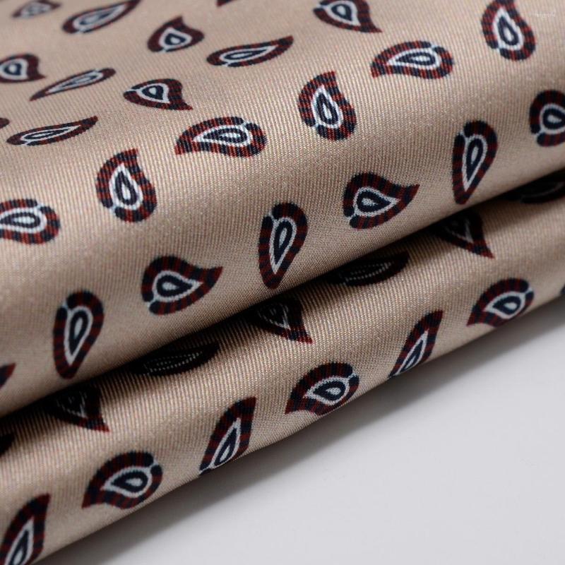 Bow Ties Arrive Silk Pocket Squares Men Hanky Suit Handkerchief Paisley Square