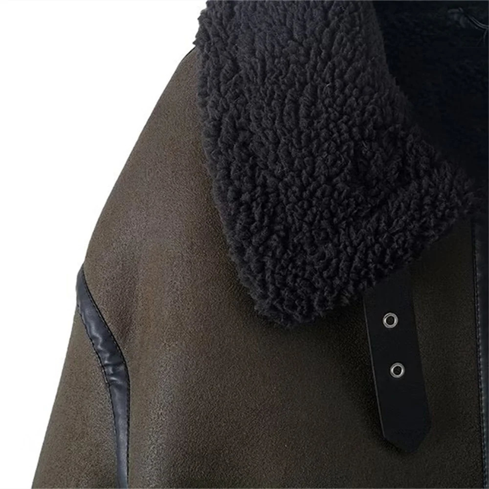 Womens Jackets UNIZERA AutumnWinter Wear Fashion and Casual Versatile Leather Fur Integrated Motorcycle Jacket Coat 231120