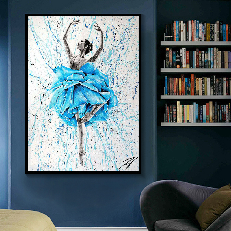 Modern Graffiti Colorful Dancing Girl Canvas Painting Poster Print Wall Art Picture For Living Room Home Decor Frameless
Modern Graffiti Colorful Dancing Girl Canvas Painting Poster Print Wall Art Picture For Living Room Home Decor Frameless