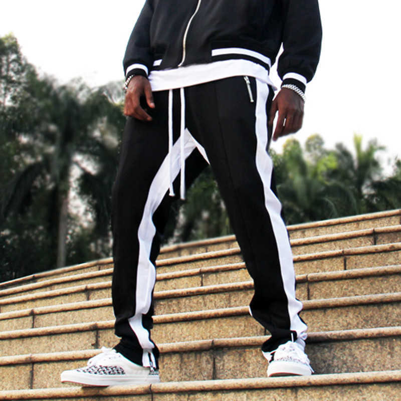 Men's Pants Mens Joggers Casual Pants Men Bottoms Tracksuit Hip Hop Streetwear Skinny Trousers Jogger Sweatpants Sportswear Track Pants J230419