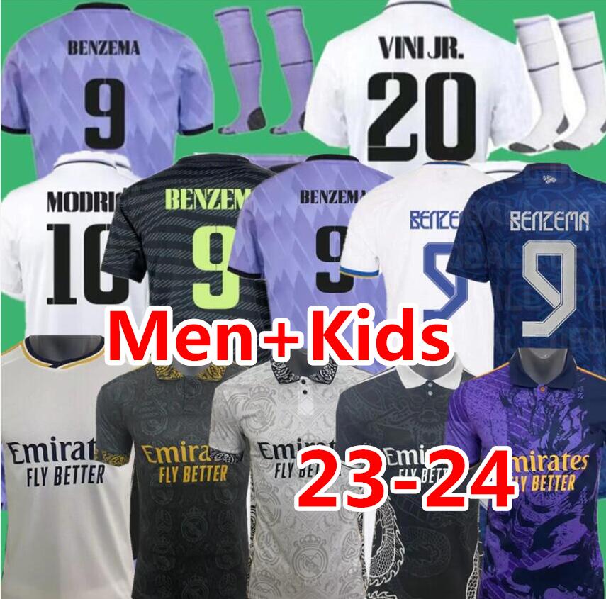 2023 2024 BENZEMA Finals soccer jerseys 21 22 23 24 football shirt VINI JR CAMAVINGA TCHOUAMENI VALVERDE HAZARD RODRYGO MODRIC camiseta 2022 uniforms men kids kit, Kids size
2023 2024 BENZEMA Finals soccer jerseys 21 22 23 24 football shirt VINI JR CAMAVINGA TCHOUAMENI VALVERDE HAZARD RODRYGO MODRIC camiseta 2022 uniforms men kids kit, Kids size