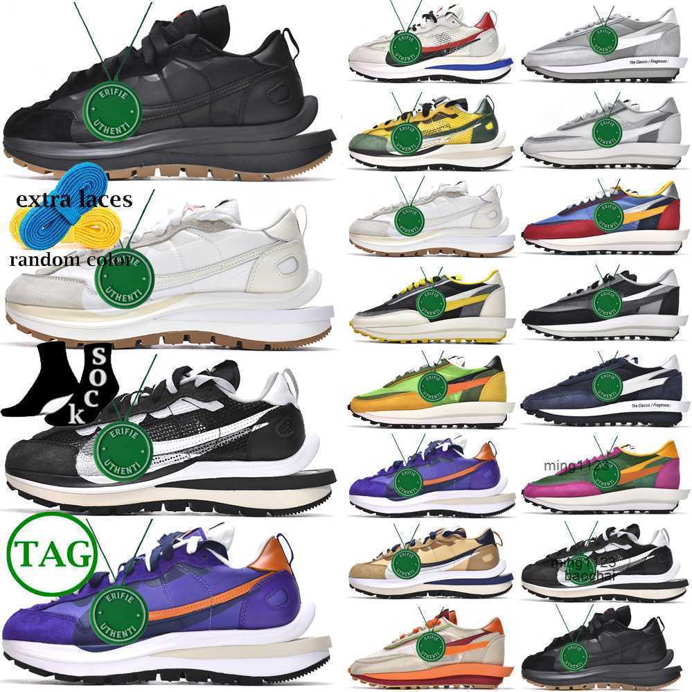 2025 Running Shoes Citron Sneakers Fragment Design White Blackened Blue Black Red Pine Green Gusto Bright Sacaui X Ldv Waffle Men Women And Gum