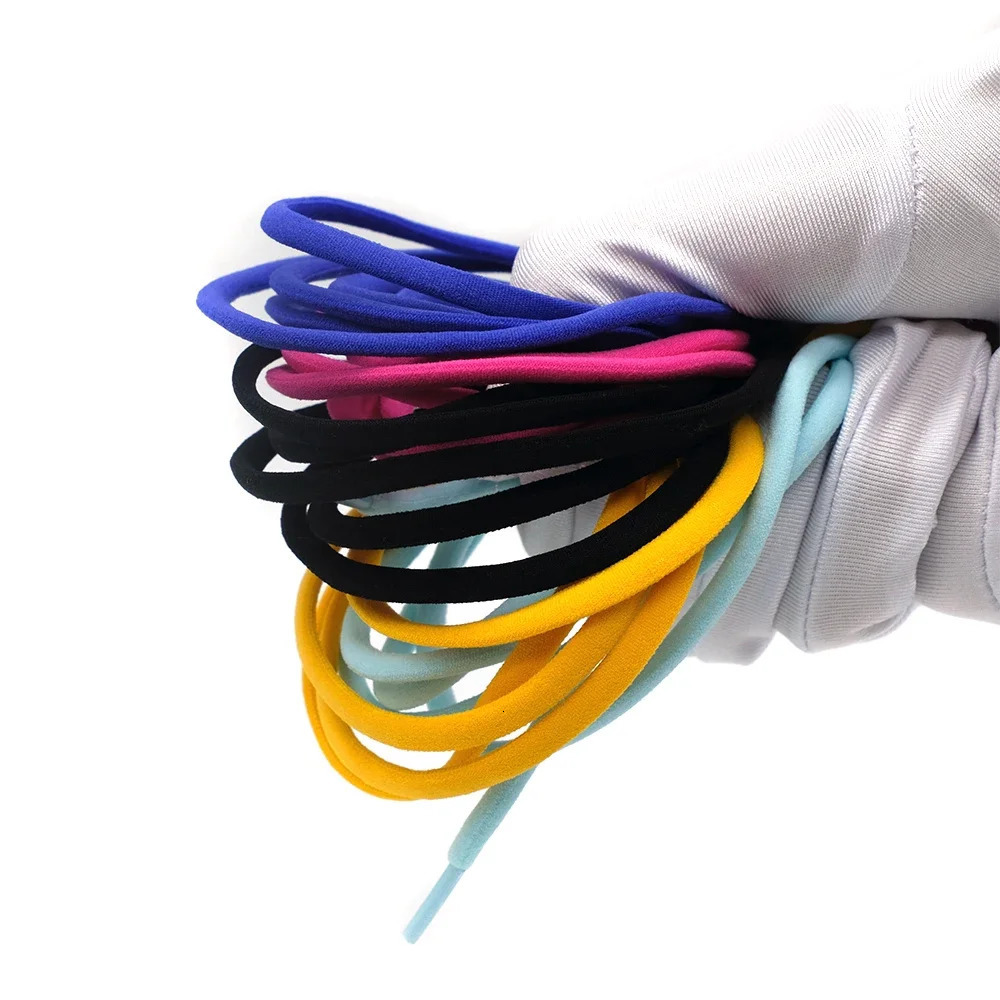 Shoe Parts Accessories Elastic tie free shoelaces semi circular for childrens and adult sports shoes 231121