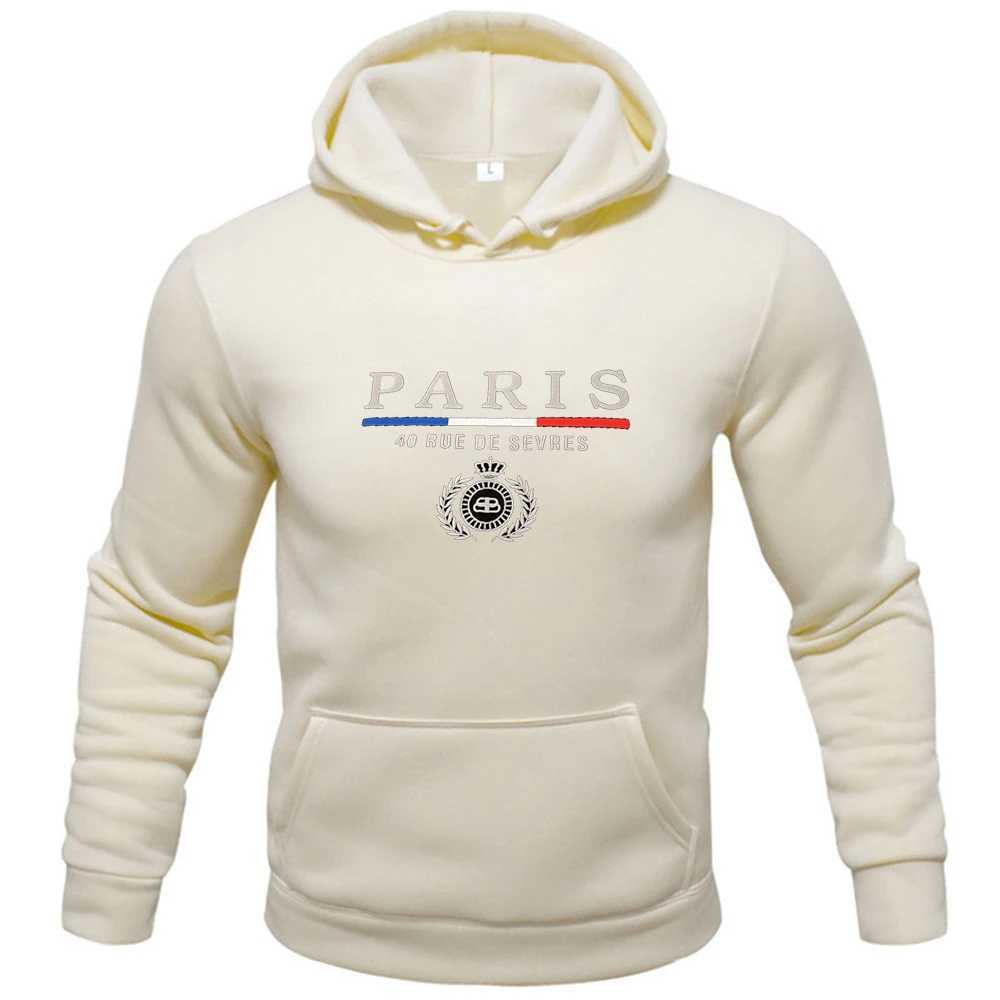 Men's Hoodies Sweatshirts "PARIS" Men's Graphic Hoodie Comfort Stretch Drawstring Fashion Hoodie Pullover Casual Loose Sport Hoodi