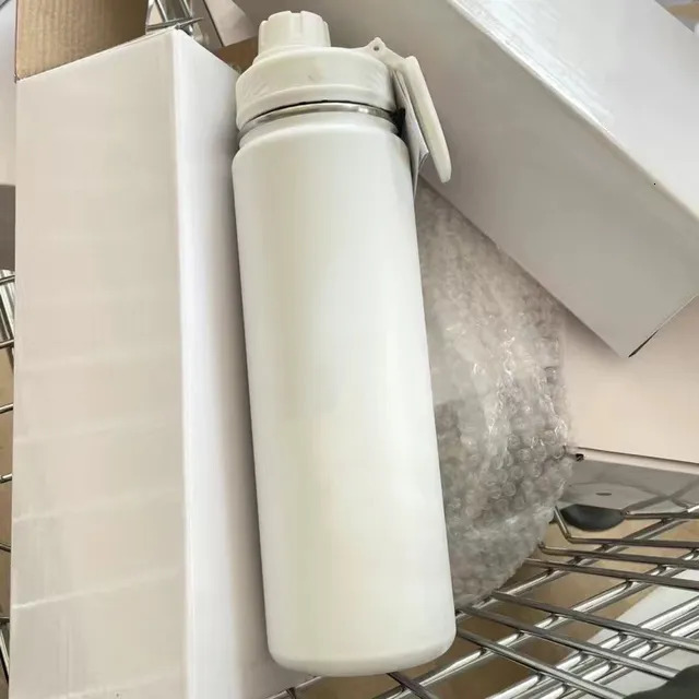 Water Bottles 710ml Insulated Cup Sports Bottle Stainless Steel Pure Vacuum Portable Leakproof Outdoor 231121 0d