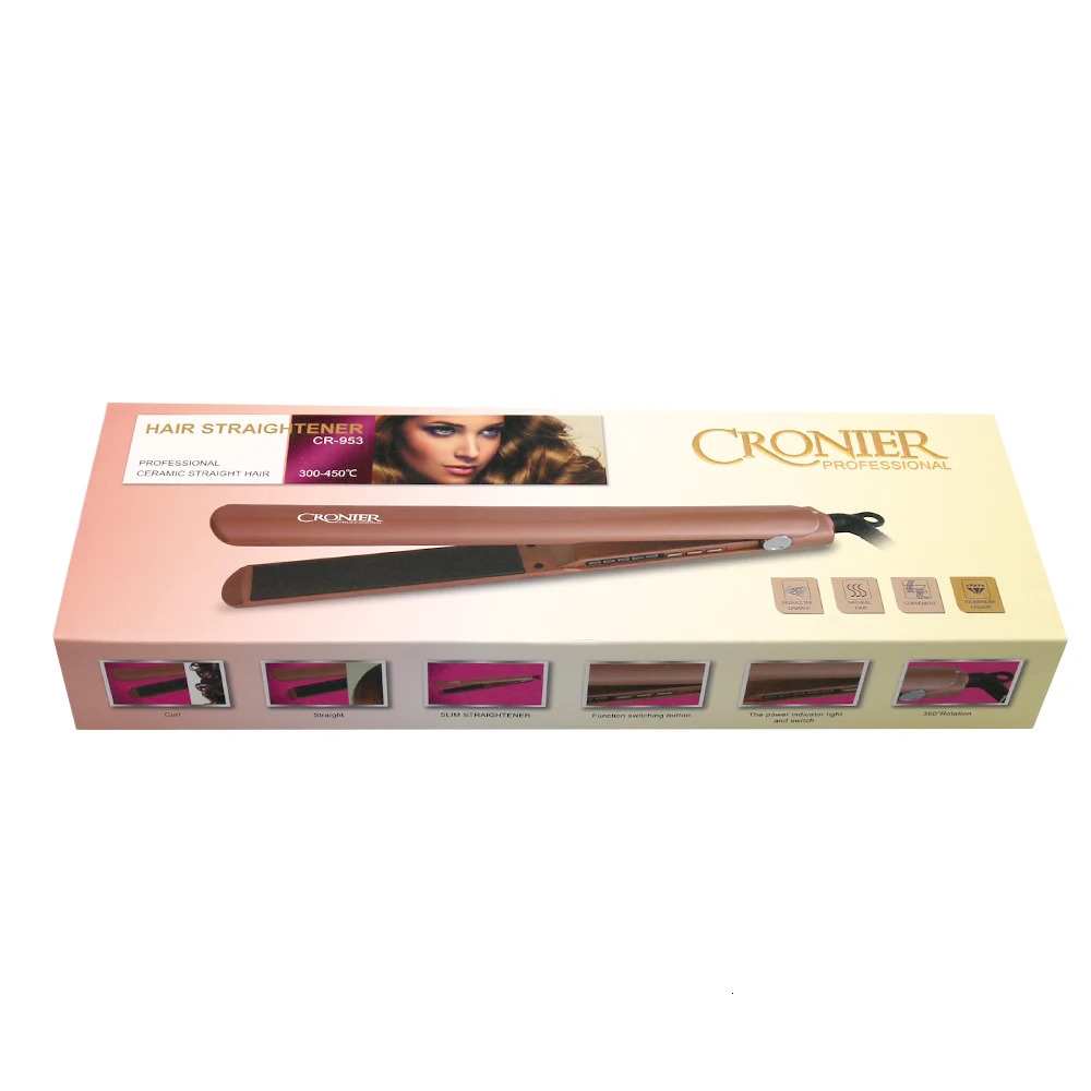 Hair Straighteners Up To Professional Flat Iron Straightening Iron Hair Straightener Tourmaline Ceramic Plate Straightening Salon Tool 220-240v 231120