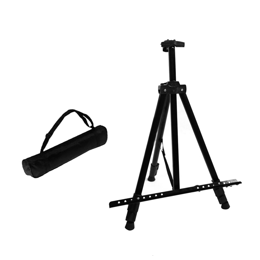 Easels Paper Portable Adjustable Metal Sketch Easel Stands Foldable Travel Easel Aluminum Alloy Easel Sketch Drawing For Artist Art Supplies 230420