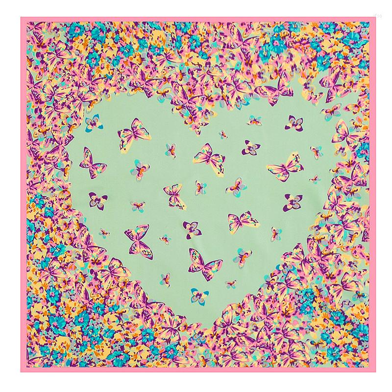 Scarves 60cm Butterflies In Love With Flowers Print Women Twill Silk Scarf Small Square Headband
Scarves 60cm Butterflies In Love With Flowers Print Women Twill Silk Scarf Small Square Headband