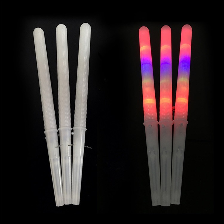 Christmas Decorations LED Light Up Cotton Candy Cones Colorful Glowing Marshmallow Sticks Impermeable Colorful Glow Stick LX033